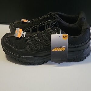 Men's Black Athletic Walking Shoes   3
